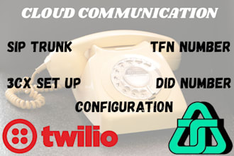 setup sip trunk configuration softphone api for calls center