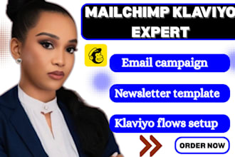 be your mailchimp email marketing  expert campaign, newsletters and automation