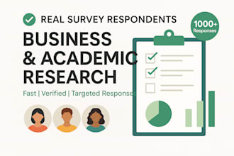 conduct your online survey form poll questionnaire to reach 1000 respondents