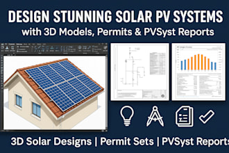 design stunning solar pv systems with 3d models, permits and pvsyst reports