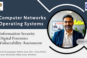 do computer networks, os, information security, and digital forensics tasks