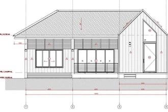 convert 2d autocad plan to 3d revit bim model,2d layout,front floor plan design