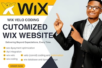 custom wix code wix velo code wix cms database wix corvid wix studio