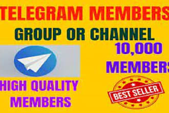 get 500 real telegram members for your channel