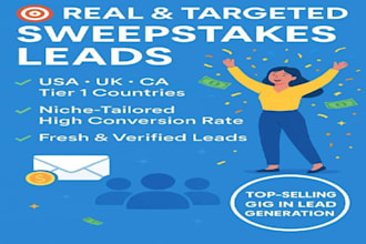 updated fresh live quality sweepstakes leads for gamblers from any country