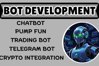 build telegram bots with real time crypto integration, trading bot