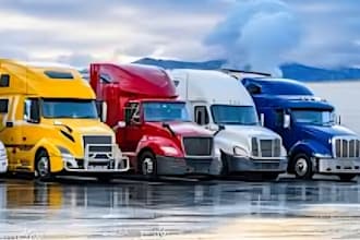 create logistics, dispatch, transport, trucking, cargo website