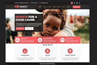 develop author, church, christian ministry, charity, donation, political website