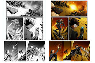 draw manga comic book art graphic novel anime comic strip webtoon comic art