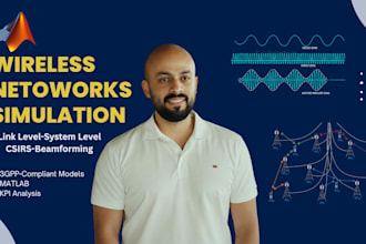 help you simulate 5g or wireless networks in matlab
