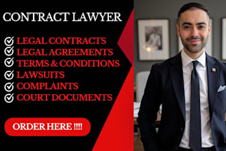 draft court pleadings, motion, lawsuit, complaint, petition, appeal, answer, nda