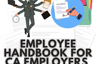 draft or revise employee handbook
