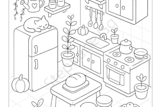 create an original coloring book with a unique cover for KDP or etsy