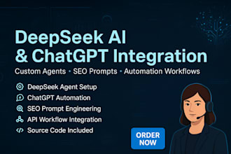 create deepseek agent ai chatbot ai integrate deepseek ai SEO into your business