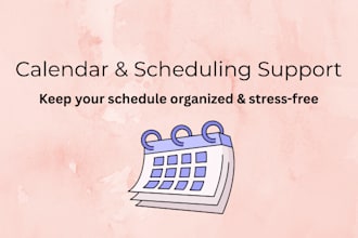 manage your calendar and schedule appointments for your business