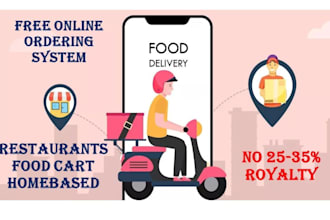 develop food delivery app food delivery single or multi restaurant website