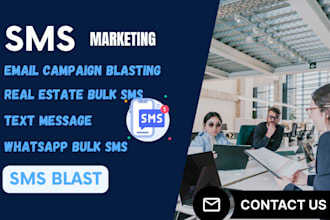 do real estate bulk sms and email blast