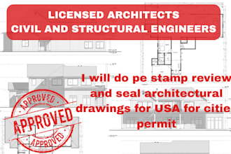 do california, massachusetts, texas, ohio stamp for city permit approval