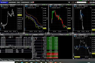 build an automated forex broker website, trading platform