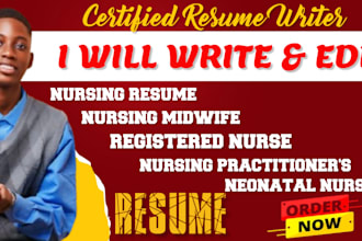 write a perfect ats nursing practitioner resume, CV, cover letter