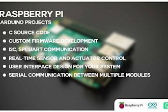do iot projects using raspberry pi and arduino using c ,qt
