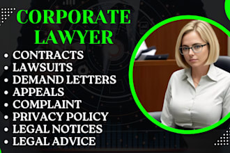 draft legal contract, agreement, lawsuit, petition, motion, demand letter