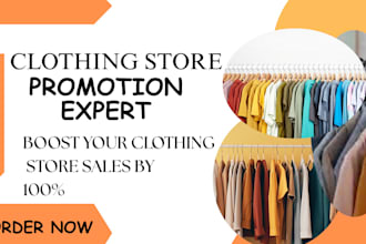 clothing store promotion fashion store boutique store online store promotion
