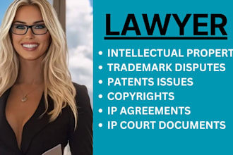 be intellectual property, trademark, patent and copyright infringement lawyer