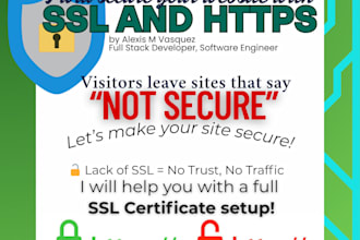 secure your website with SSL and https