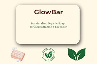 design beautiful and eco friendly soap packaging and labels