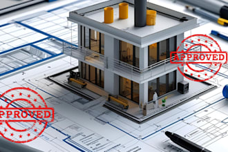 do all USA architectural drawings, adu, pe stamp, mep and review for city permit