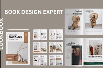 design product catalog catalogue, lookbook, booklet, brochure, flyer sell sheet