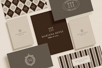 design an elegant and editorial brand identity