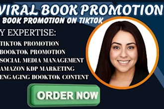 viral booktok video audiobook kindle book promotion amazon kdp