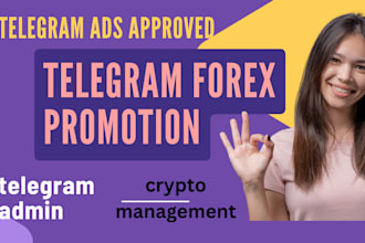 do telegram ads, telegram forex promotion with real and active users