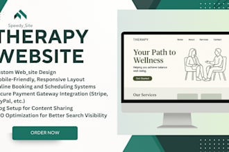 design therapy website life coaching website mental health counselling website