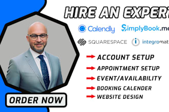 setup calendly fresha vagaro squarespace acuity scheduling simplybook me expert