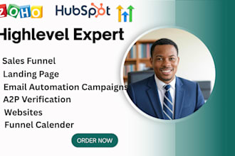 setup gohighlevel CRM automation, expert, ai agent ghl, gohighlevel sales