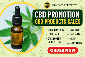 do cbd cannabis promotion hemp vape product marijuana website traffic