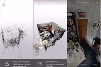 lidar app, measurement, 3d mapping, augmented reality, lidar scanner