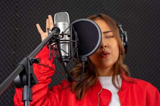be your female lead vocals in korean mandarin cantonese japanese english