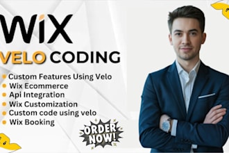 fix or build custom wix website with velo code, database, API,responsive design