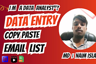 data analyst data entry data scientist
