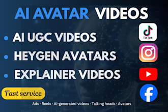 create heygen ai avatar video ai talking avatar ai video presenter ugc content