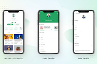 develop a custom lms or school management app in flutter