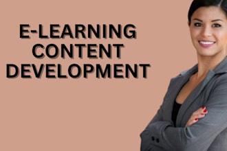 develop and edit online course content, course curriculum, powerpoint slides