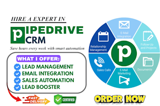 setup pipedrive CRM workflow automation lead management sales pipeline