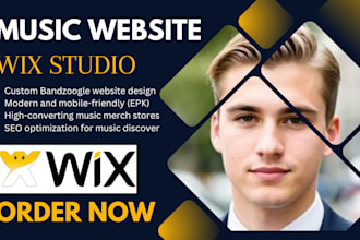 design bandzoogle page stanstore music website merch store epk studio website