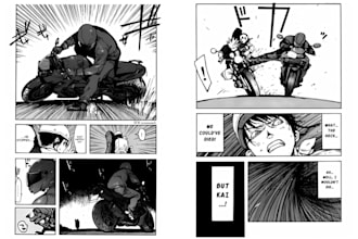 draw manga style comic page manga panel anime manga page manga art character