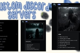 make you a custom discord server